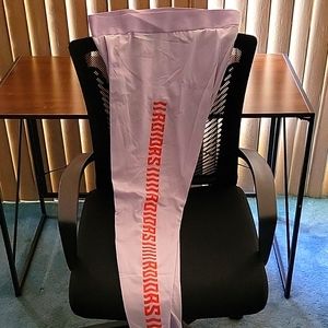 Adidas Womens XL LAVENDER W/ PINK Branding TIGHTS